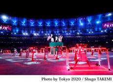 リオ2016 オリンピック閉会式 東京2020 フラッグハンドオーバーセレモニー